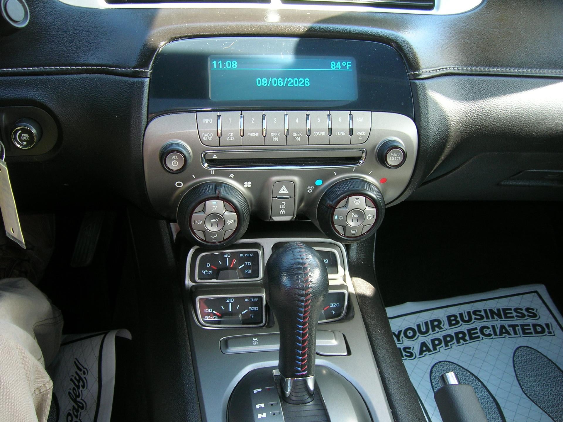 2012 Chevrolet Camaro 2LT